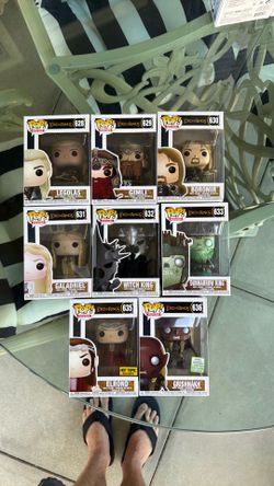 Funko pop lord of the rings complete exclusive set