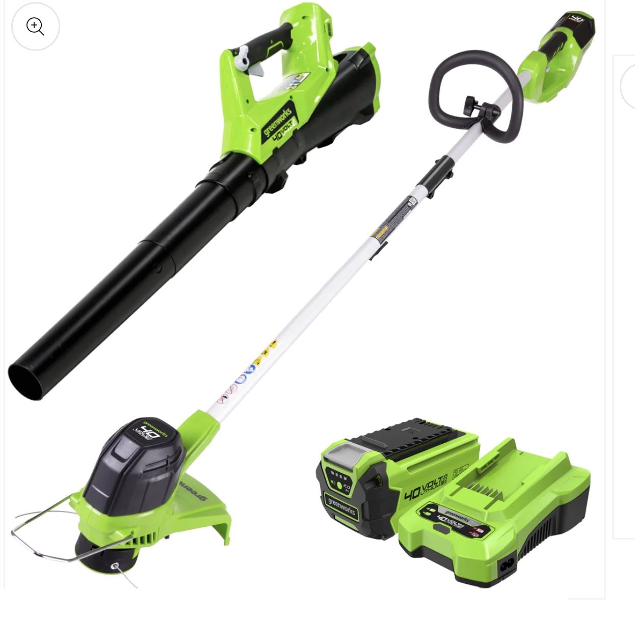 Greenworks 40v Weed Wacker And Leaf Blower
