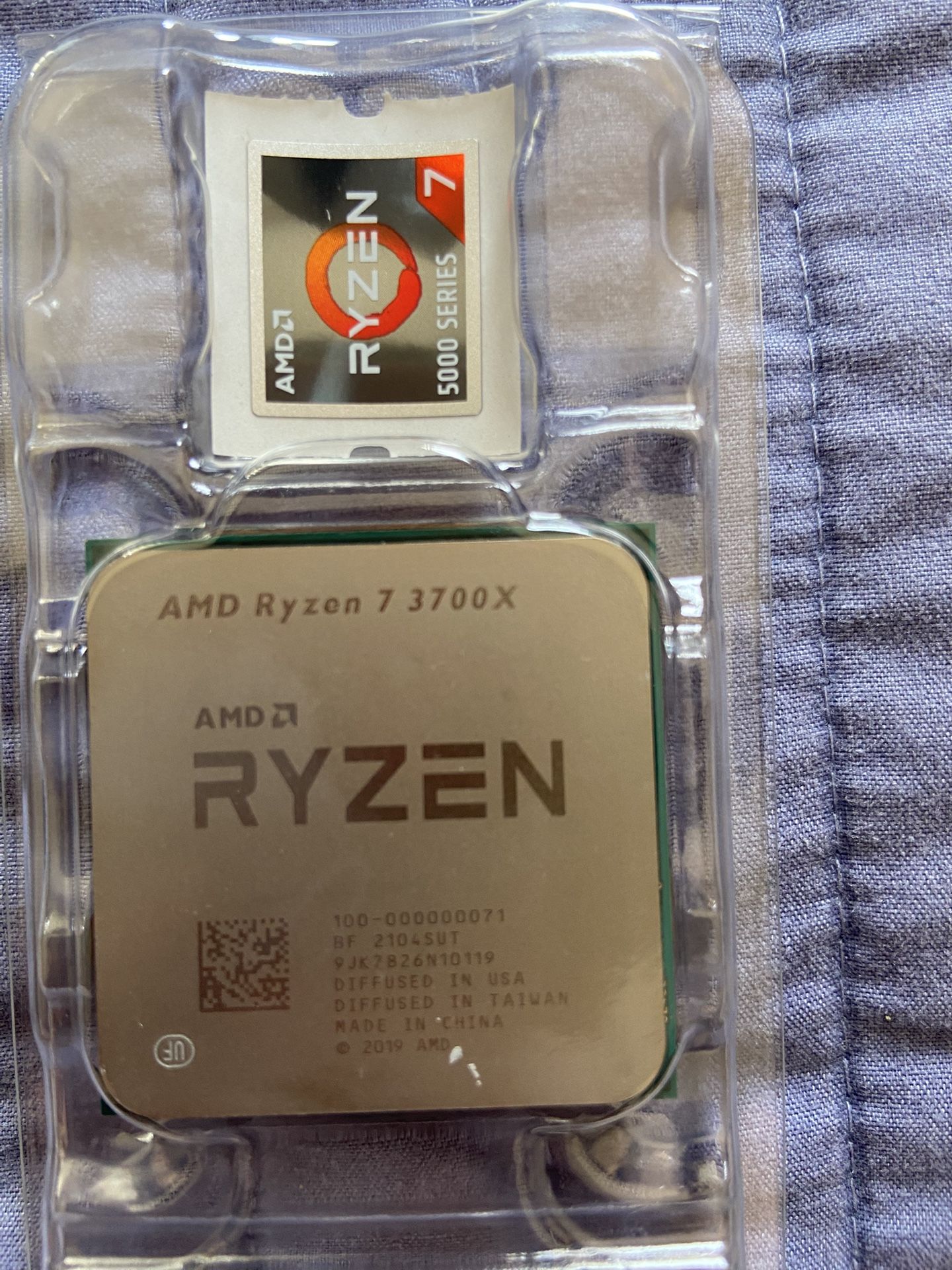 Ryzen 7 3700X AM4 CPU
