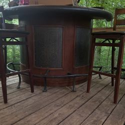 Bar with two Stools $600 OBO