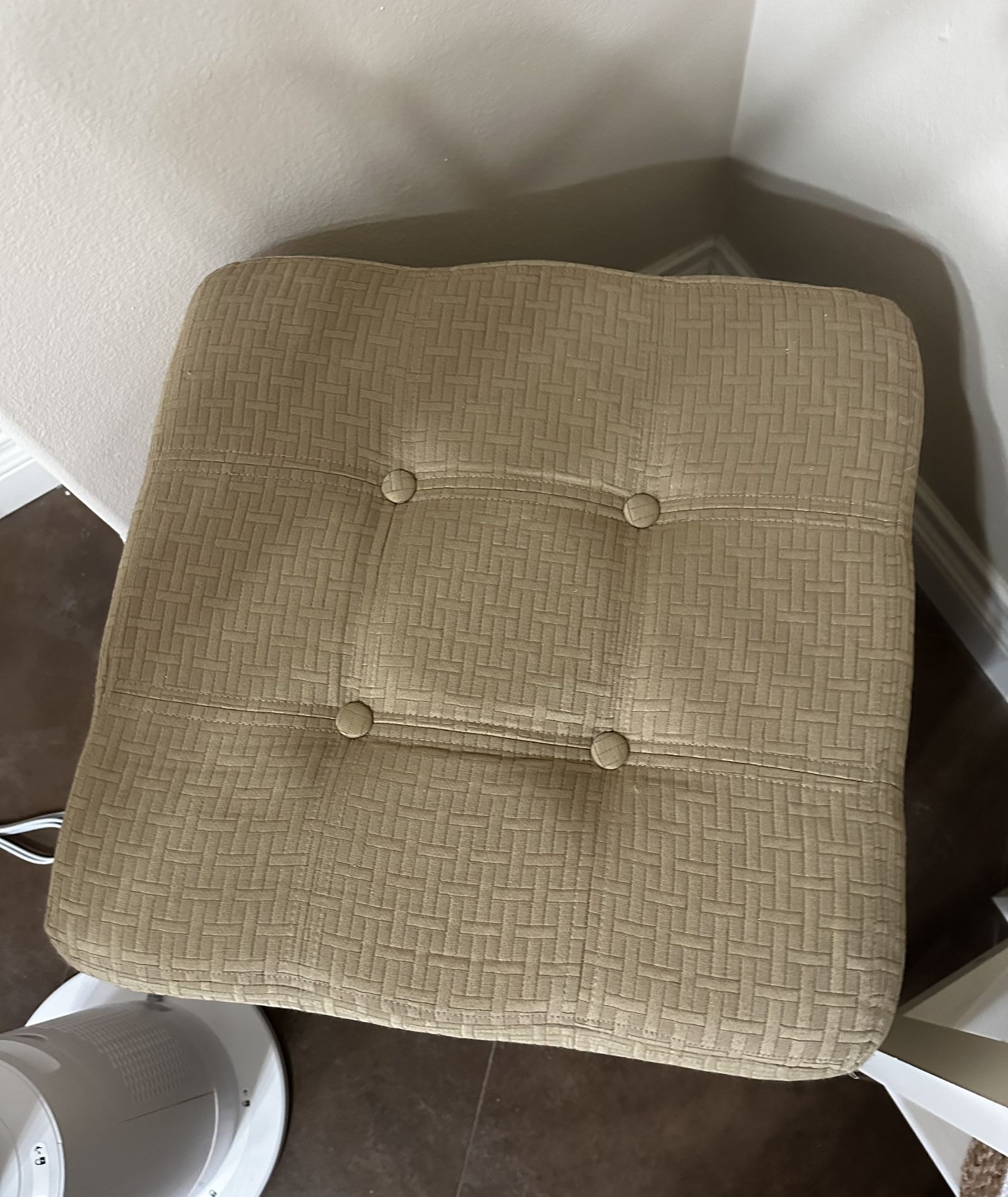 Gold Small Ottoman