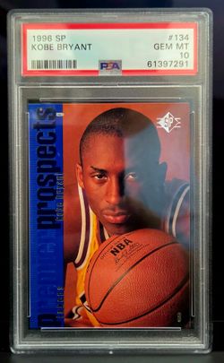 🔥1996 Upper Deck SP Kobe Bryant RC #134 Graded PSA10 GEM MINT🔥