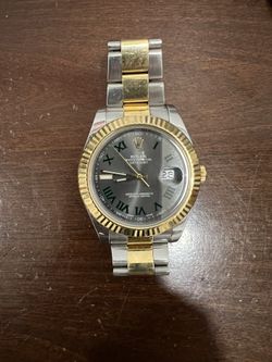Wimbledon 41mm Rolex Authentic.