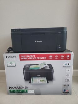 Canon PIXMA MX490 Wireless Printer- Print, Copy, Scan, Fax & Photo