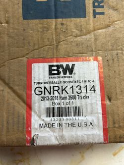 BW Turnover all Gooseneck Hitch