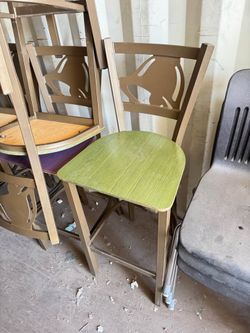 Tall Metal Dining Chairs