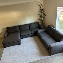 Room And Board Sectional Couch 