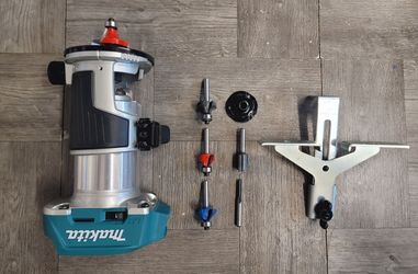 New In Box Makita XTR01Z 18V Brushless Cordless Variable Compact Router 18 Volt