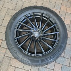 Spare Tire And Wheel