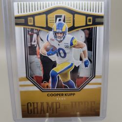 2022 Panini Donruss Cooper Kupp Champ Is Here