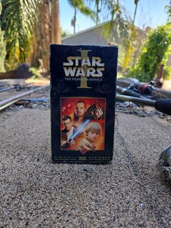 Star wars episode one v h s tape