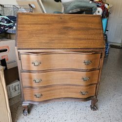 Antique Secretary  Desk Over 80 Years Old 195  Obo