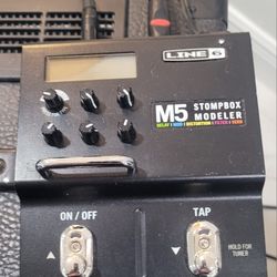 Guitar Processor  - M5 Stompbox Modeler - Guitar Pedal