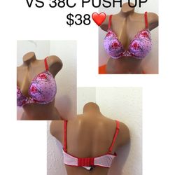 new Bra Victoria Secret 38C Push Up ❤️❤️❤️firm Price No Offers