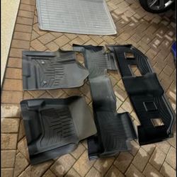 2015-2020 chevy suburban /GMC yukon XL weather tech floorliner 3 rows & trunk mat