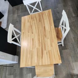 Dining Table With 4 Chairs 