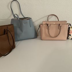 4 Purses For Sale  3 Kate Spade One Guess 