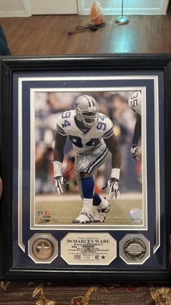 Demarcus ware  autographed picture frame 200