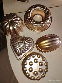 Vintage Cooper Jello Molds