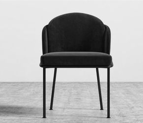 Rove Concepts Black Velvet Angelo Chair