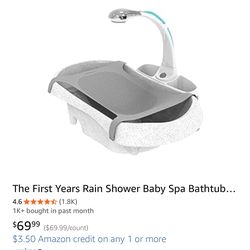 Baby spa bathtub set