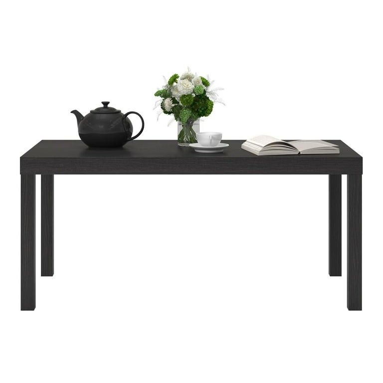 Mainstays Parsons Coffee Table, Espresso 17.5"H x 39"W x 19"D