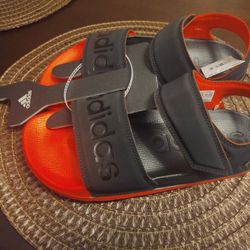 NEW Adidas Adilette Strap Sandals Signal Pink FW4300 Womens Size 8