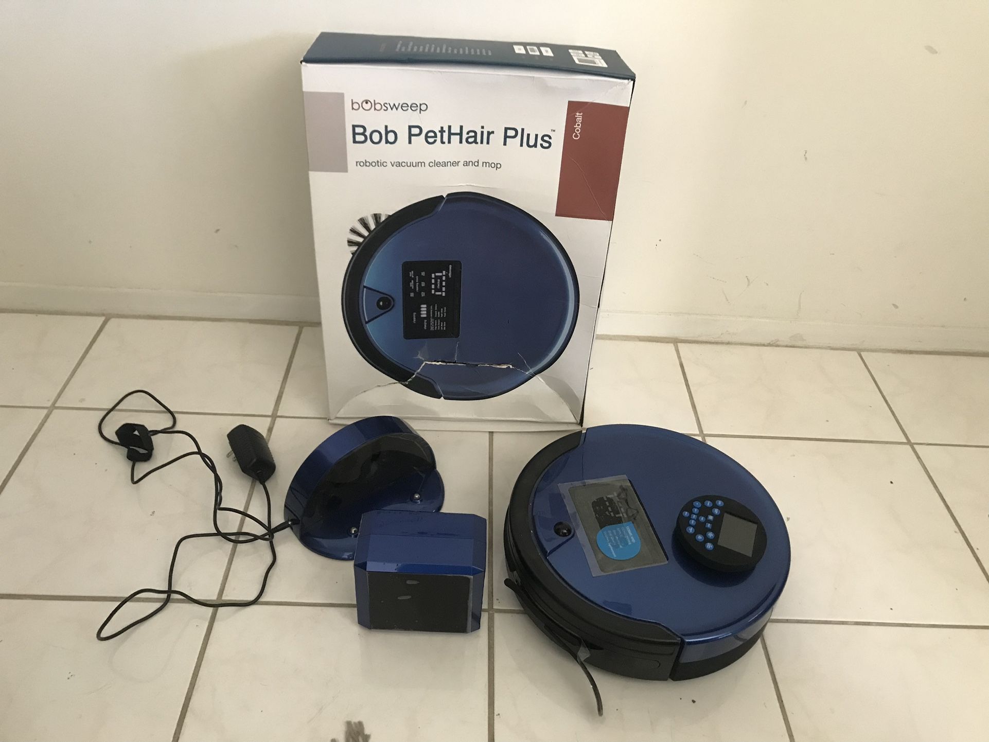 BobSweep Pethair Plus Robot Sweeper - Like Roomba