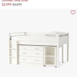 Pottery Barn Sleep, And Study Bed