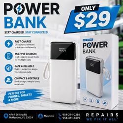 🔋 POWER BANK FAST CHARGE – ONLY $29 🔥