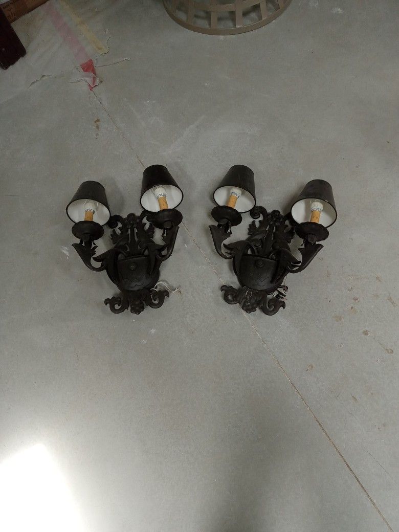 Iron Wall Sconces