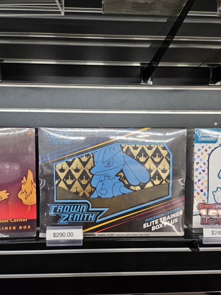 Pokemon Crown Zenith Pokemon Center Elite Trainer Box