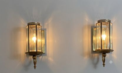 Pair of sconces