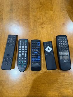 Assorted Remote Controls - $5 each