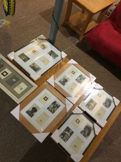 Several picture frames