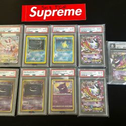 Pokemon TCG Chases FS/FT Please Read (Graded Gengars, Tag Teams, Modern + Vintage) 
