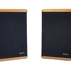 Vintage Garrard 5 1/4 Two-way 60 Watt Speakers Model GSS816