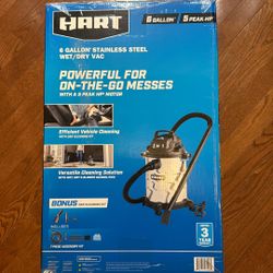 Brand New 6-Gallon Wet & Dry Vacuum