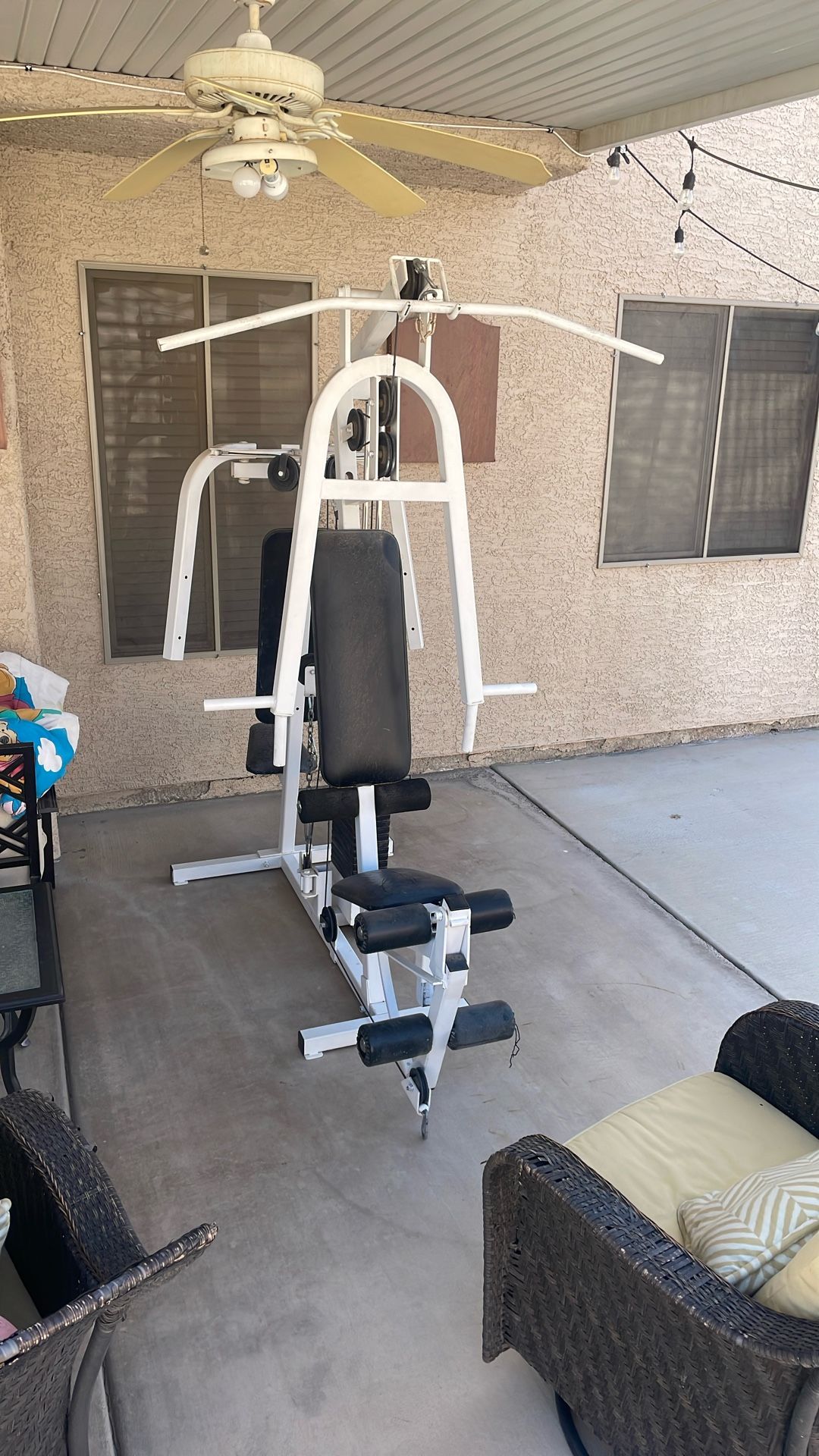 Home Gym Cable Machine