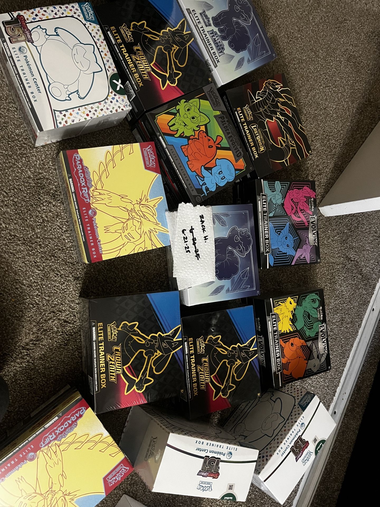 Sealed Pokémon Stuff.