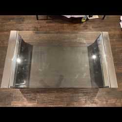 Beautiful glass coffee table 