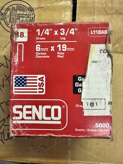 SENCO Staples L11BAB 18guage