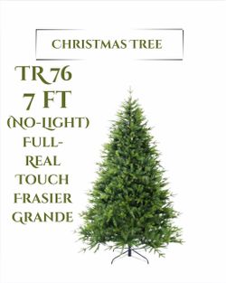 šArtificial Christmas Trees,Real Touch Frasier Grande Tree, 7 FT(TR76)š