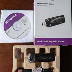 NETGEAR WNDA3100V3 Dual Band N600 USB WIFI Wireless Adapter