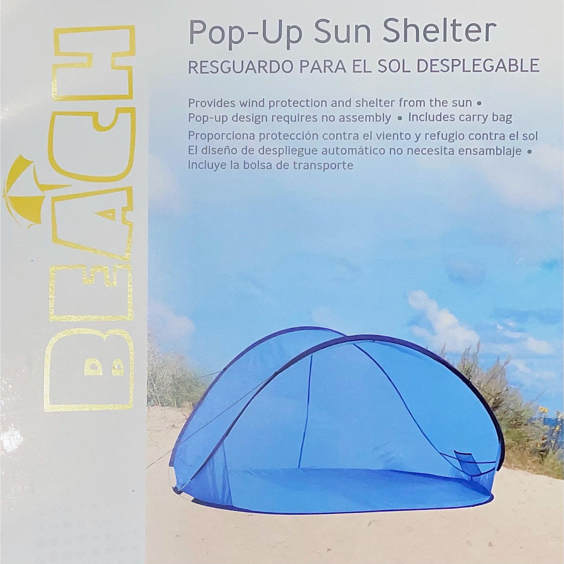 🆕 Pop-Up Sun Shelter ☀️ 🏖