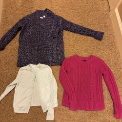 Girls Size 6-7 Gap Sweaters