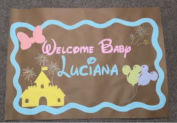 Custom Disney Themed banner