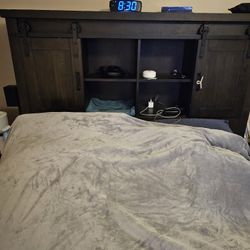 Queen Bed Frame With Storage