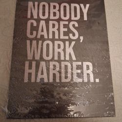 Displayed Metal Poster