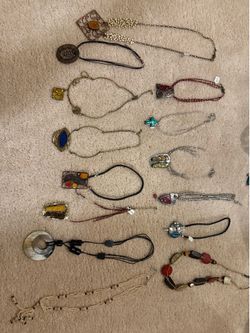 Beaded necklaces
